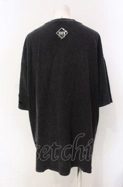 画像4: TRAVAS TOKYO / ×kuuaイラスト半袖Tシャツ  ブラック O-25-07-29-055-PU-TS-IG-OS