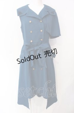 画像1: axes femme / トレンチアシメジャンスカ  グリーン系 O-25-07-29-087-AX-OP-IG-OS