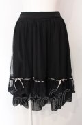 axes femme POETIQUE / フィッシュテールチュールスカート  クロ O-25-07-29-090-AX-SK-IG-OS