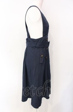 画像2: axes femme POETIQUE / トレンチデザインジャンスカ  ネイビー O-25-07-29-097-AX-SK-IG-OS