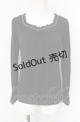 axes femme / パールラインインナープルオーバー  クロ O-25-07-29-106-AX-TO-IG-OS