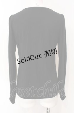 画像2: axes femme / パールラインインナープルオーバー  クロ O-25-07-29-106-AX-TO-IG-OS