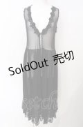 axes femme / ロングジレセットカーデ【カーデ欠品】  クロ O-25-07-29-110-AX-TO-IG-OS