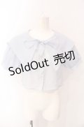 axes femme POETIQUE / シアーブラウスセットワンピース【ワンピース欠品】  サックス O-25-07-29-114-AX-OP-IG-OS