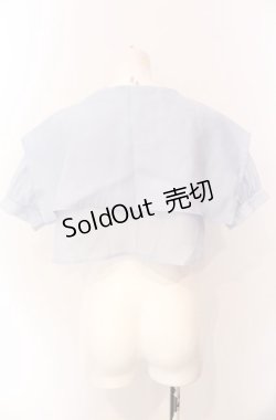 画像2: axes femme POETIQUE / シアーブラウスセットワンピース【ワンピース欠品】  サックス O-25-07-29-114-AX-OP-IG-OS