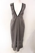axes femme / Vフリルサロペット  グレー O-25-07-29-120-AX-PA-IG-OS