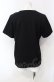画像2: INGEBORG / リボンカメリアTシャツ 11号 クロ O-25-07-29-002-LO-TO-OW-OS (2)