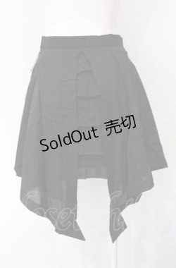 画像3: PEACE NOW / 前後ティアードスカート M ブラック O-25-07-29-030-PU-SK-IG-ZS