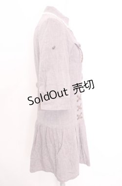画像2: axes femme / ロールアップシャツワンピース M ラベンダー O-25-07-31-036-AX-OP-OW-OS