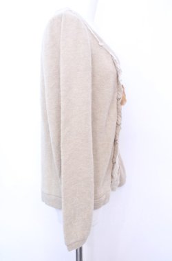 画像3: axes femme / レースアップニットプルオーバー M キナリ O-25-07-31-037-AX-TO-OW-OS