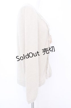 画像3: axes femme / レースアップニットプルオーバー M キナリ O-25-07-31-037-AX-TO-OW-OS