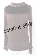 axes femme / ボア切り替えタートルインナープルオーバー M ブラウン O-25-07-31-038-AX-TO-OW-OS