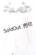 axes femme / ショールカラーニットプルオーバー M キナリ O-25-07-31-039-AX-TO-OW-OS