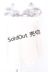 axes femme / ショールカラーニットプルオーバー M キナリ O-25-07-31-039-AX-TO-OW-OS