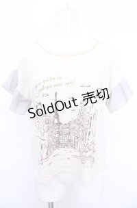 axes femme / パリptカットソー M キナリ O-25-07-31-040-AX-TO-OW-OS