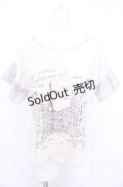 画像1: axes femme / パリptカットソー M キナリ O-25-07-31-040-AX-TO-OW-OS