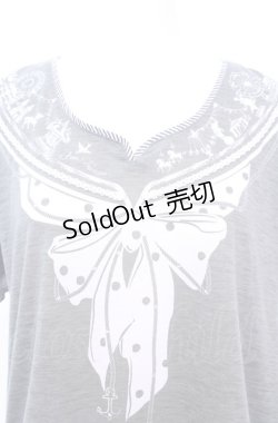 画像2: axes femme / スカーフプリントプルオーバー M カーキグリーン O-25-07-31-041-AX-TO-OW-OS