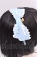 画像2: Angelic Pretty / Lovelyギンガムカチューシャ  サックス O-25-07-31-006-AP-AC-IG-OS (2)