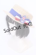 Angelic Pretty / マリンリボンストローHat  ナチュラル×トリコロール O-25-07-31-007-AP-AC-IG-OS