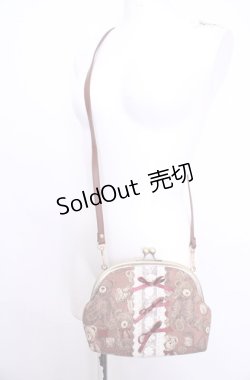 画像2: TELLME / リボンレースポシェット  ブラウン O-25-07-31-1004-LO-BG-OW-OS