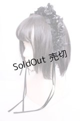 atelierBeatrice / Rose pearlカチューシャ  クロ O-25-07-31-1056-PU-AC-OW-OS