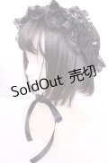 HAPPINYASS / レースアップヘッドドレス  クロ×ゴールド O-25-07-31-1067-LO-AC-OW-OS