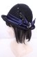 画像1: Coco&Ami / 雨の日キラキラスパイダー（ボーラー）  ブラック O-25-07-31-1071-LO-AC-OW-OS (1)