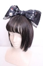 画像1: Royal Princess Alice / Dark Alice World　カチューシャ  クロ O-25-07-31-1075-LO-AC-OW-OS (1)