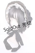 Hoshibako Works / 西洋人形魔法ボンネット  クロ O-25-07-31-1076-LO-AC-OW-ZT0803N