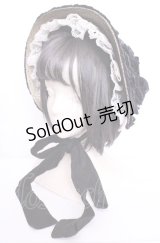 Hoshibako Works / 西洋人形魔法ボンネット  クロ O-25-07-31-1076-LO-AC-OW-ZT0803N