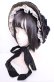 画像1: Hoshibako Works / 西洋人形魔法ボンネット  クロ O-25-07-31-1076-LO-AC-OW-OS (1)