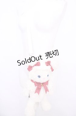 画像2: BABY,THE STARS SHINE BRIGHT / ねこくみゃポシェット  シロ O-25-07-31-1079-BA-BG-IG-OS