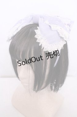 画像1: BABY,THE STARS SHINE BRIGHT / からみ３段ティアードジャンパースカートセットのカチューシャ単品  ラベンダー O-25-07-31-1092-BA-AC-OW-OS