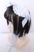 BABY,THE STARS SHINE BRIGHT / Creamy Ribbonヘッドドレス  サックス O-25-07-31-1093-BA-AC-OW-OS