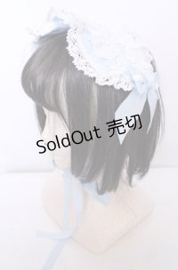 BABY,THE STARS SHINE BRIGHT / Creamy Ribbonヘッドドレス  サックス O-25-07-31-1093-BA-AC-OW-OS