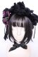 画像2: ALICE and the PIRATES / HAT ロザリアプリンセスガーゼボンネット  クロ O-25-07-31-1102-PA-AC-OW-OS (2)
