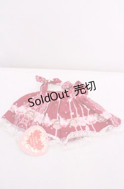 画像2: BABY,THE STARS SHINE BRIGHT / SA KU RAくみゃちゃん柄くみゃちゃんジャンパースカート  えんじ O-25-07-31-1118-BA-ZA-OW-ZT485-F004