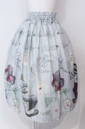 Melody BasKet / Alice in Melodylandスカート M サックス O-25-07-31-1122-LO-SK-OW-OS