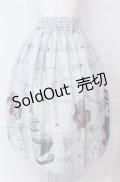 Melody BasKet / Alice in Melodylandスカート M サックス O-25-07-31-1122-LO-SK-OW-OS