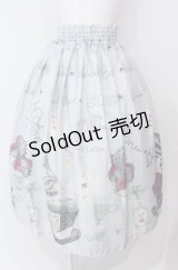 Melody BasKet / Alice in Melodylandスカート M サックス O-25-07-31-1122-LO-SK-OW-OS