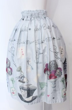 画像3: Melody BasKet / Alice in Melodylandスカート M サックス O-25-07-31-1122-LO-SK-OW-OS