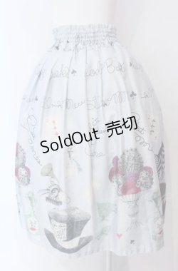 画像3: Melody BasKet / Alice in Melodylandスカート M サックス O-25-07-31-1122-LO-SK-OW-OS