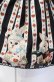 画像2: Enchantlic Enchantilly / 不思議の国のQueenCatスカート  クロ×シロ O-25-07-31-1123-LO-SK-OW-OS (2)