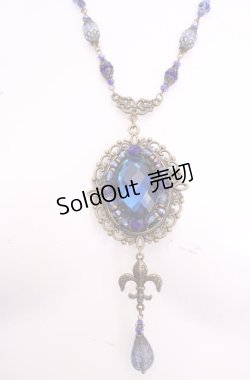 画像1: 薫乃園 / ノブレス・オブリージュ　ネックレス  ブルー O-25-07-31-1010-LO-AC-OW-OS