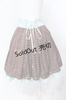 画像4: Amavel / Melt Chocolate スカート  ミント×ブラウン O-25-07-31-1124-CA-SK-IG-OS