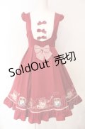 Amavel / Fruits Berry Jamジャンパースカート  アカ O-25-07-31-1125-CA-OP-IG-OS