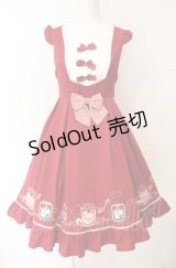 Amavel / Fruits Berry Jamジャンパースカート  アカ O-25-07-31-1125-CA-OP-IG-OS