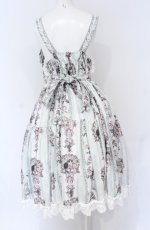 画像2: RoyalPrincessAlice / Rococo Rose Catジャンパースカート  ミント O-25-07-31-1132-LO-OP-OW-OS (2)