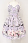 Angelic Pretty / Princess Puppyジャンパースカート  ラベンダー O-25-07-31-1133-AP-OP-OW-OS