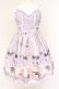 画像2: Angelic Pretty / Princess Puppyジャンパースカート  ラベンダー O-25-07-31-1133-AP-OP-OW-OS (2)